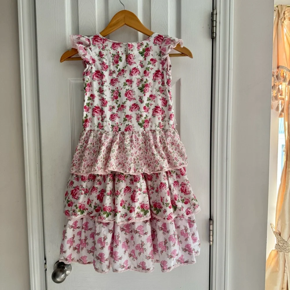 American Girl x LoveShackFancy Floral Dress Size 7